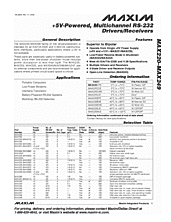 DataSheet MAX234 pdf